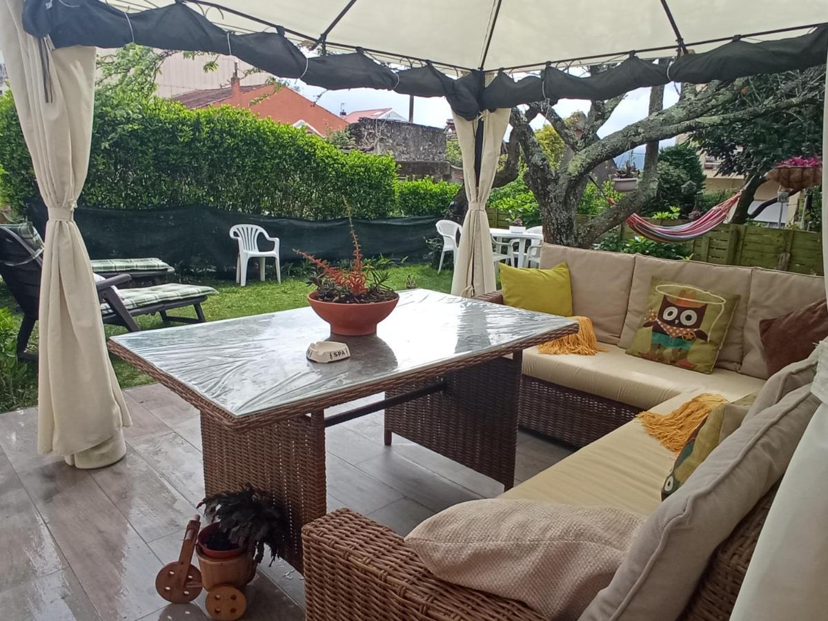 Jardin, Terraza Y Barbacoa Appartement O Grove Buitenkant foto