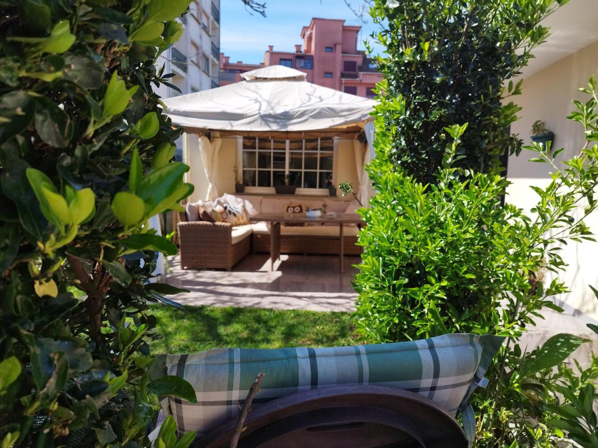 Jardin, Terraza Y Barbacoa Appartement O Grove Buitenkant foto