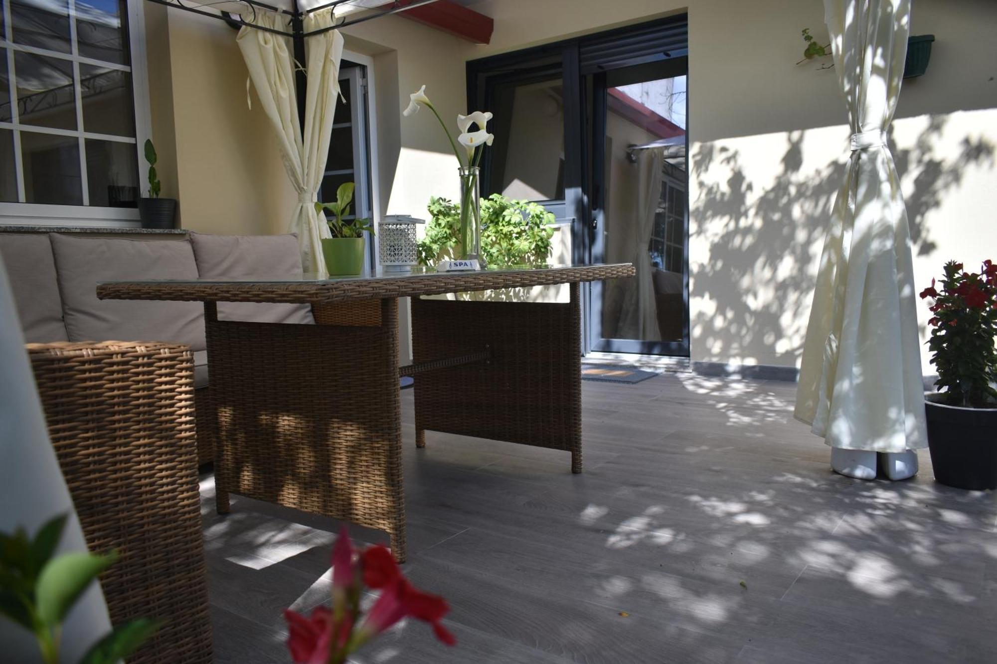 Jardin, Terraza Y Barbacoa Appartement O Grove Buitenkant foto