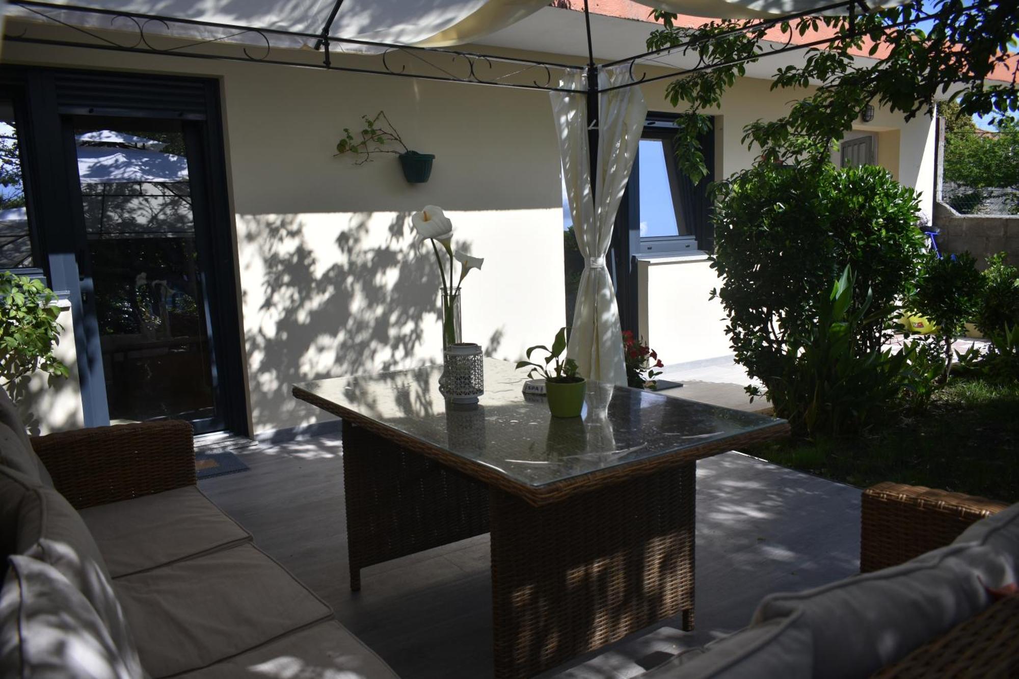 Jardin, Terraza Y Barbacoa Appartement O Grove Buitenkant foto