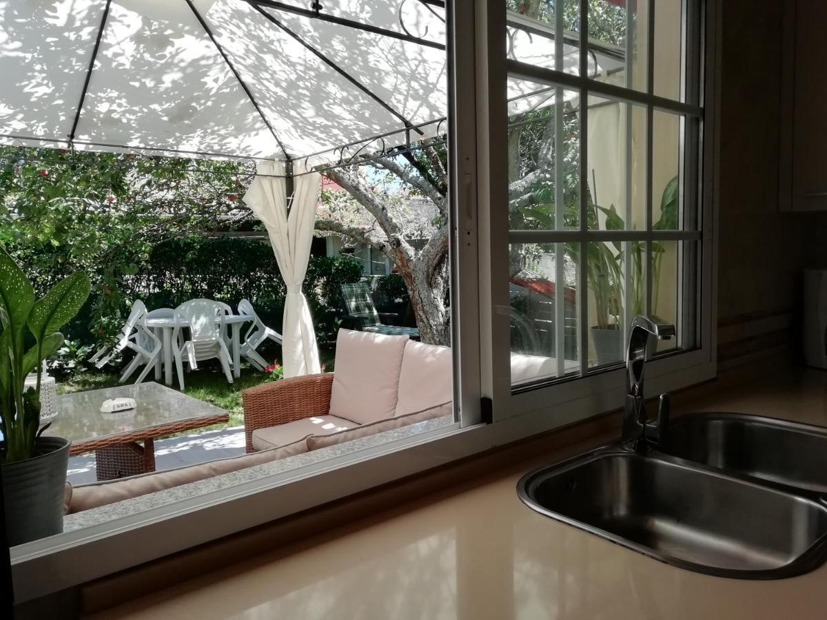 Jardin, Terraza Y Barbacoa Appartement O Grove Buitenkant foto